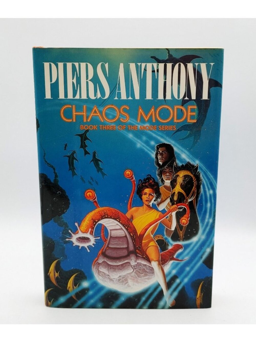 Chaos Mode by Piers Anthony 1993 HC/DJ 1st/1st Mode Series Book #3